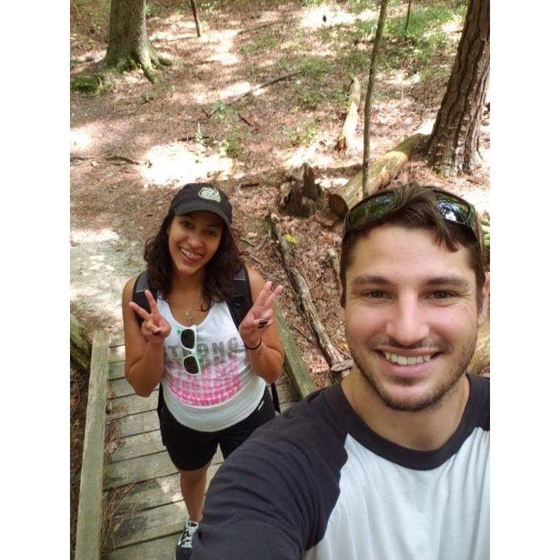 The first hike we ever took together