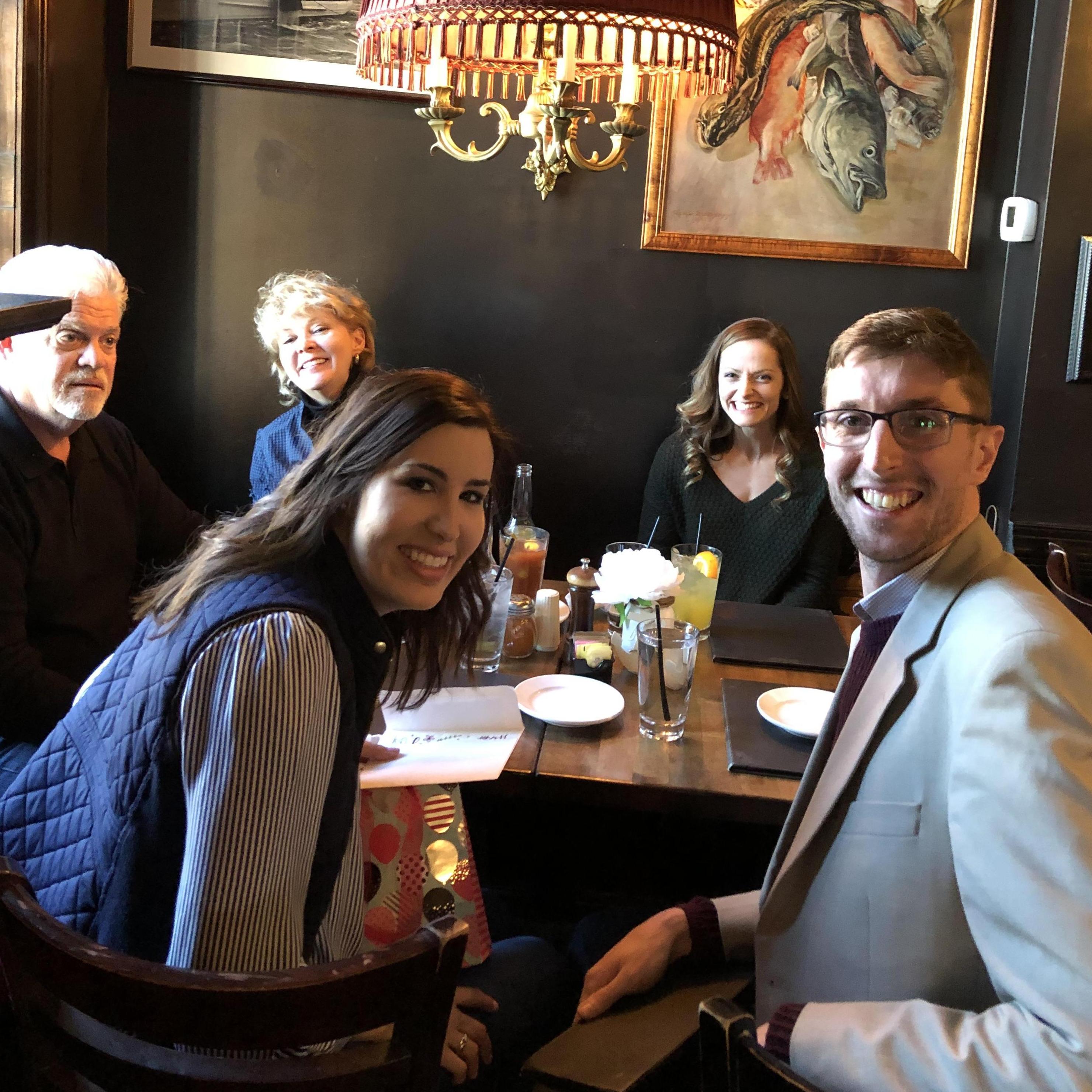 Jen's 30th birthday surprise brunch!