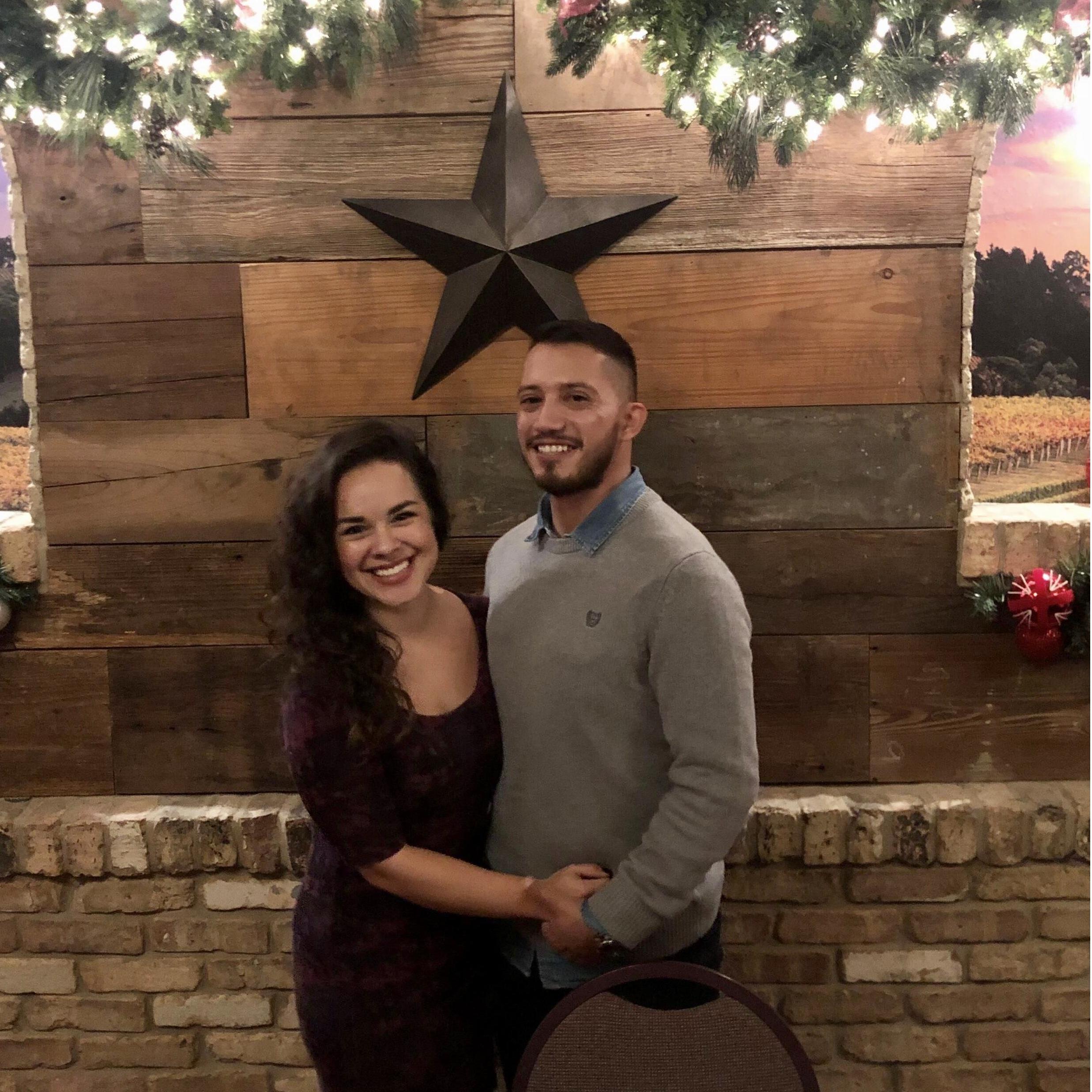 Michael's work Christmas party December 2019.