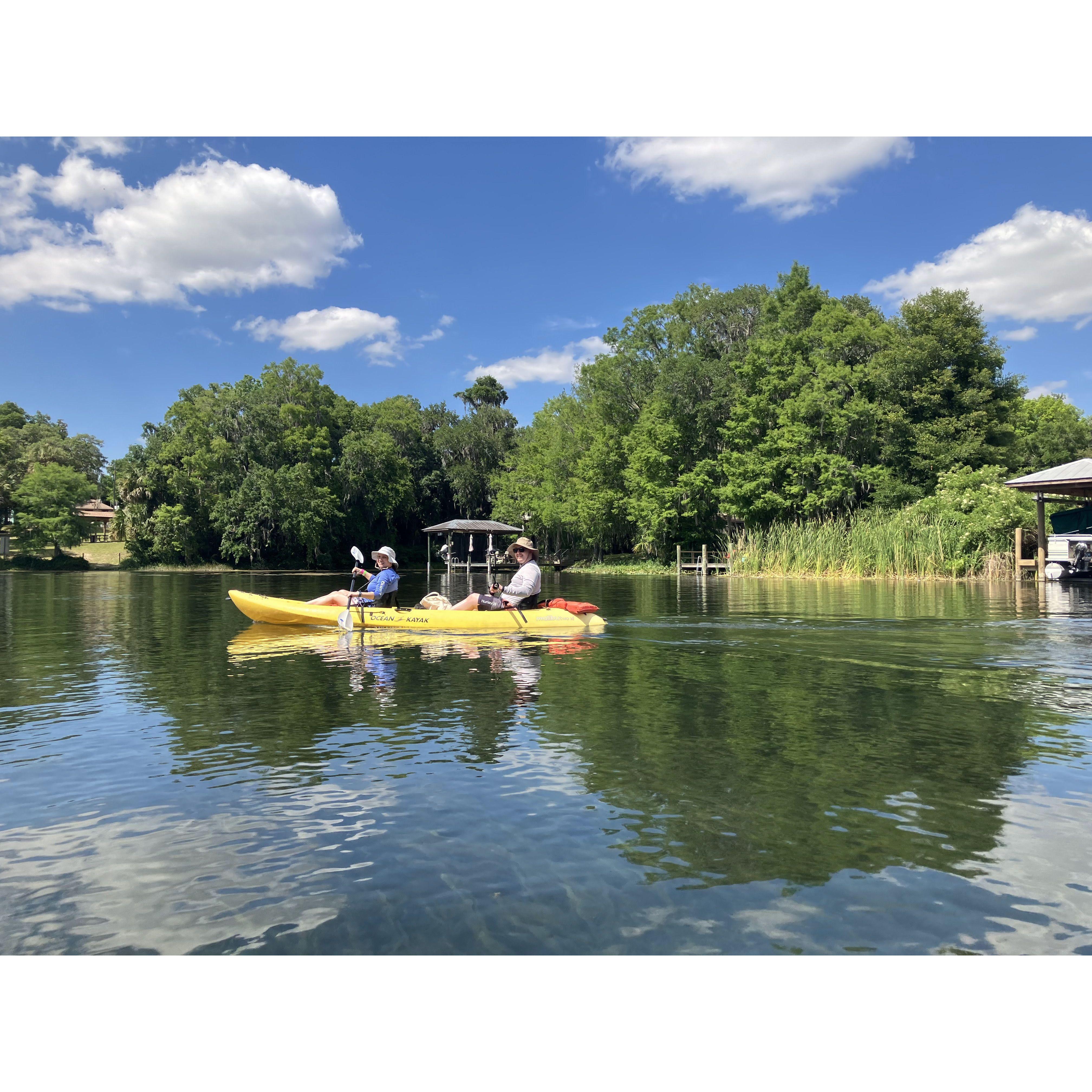 Kayaking in Crystal River, Florida (2024)