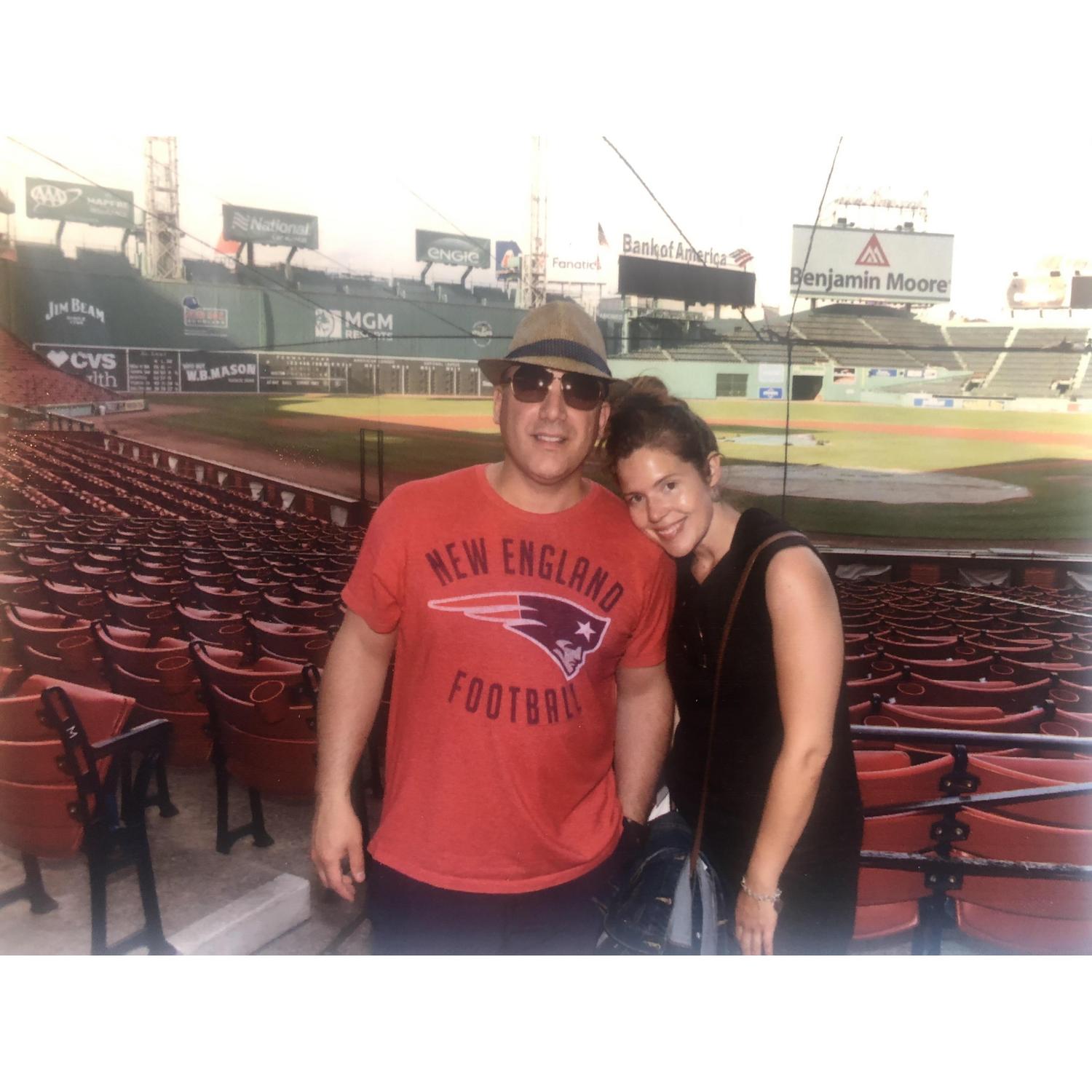 We've toured Fenway!