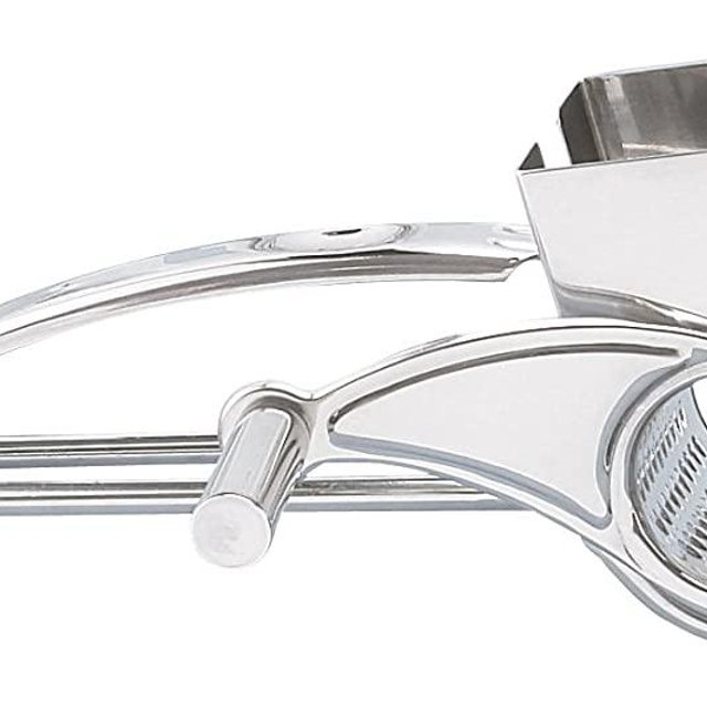 Fantes Rotary Cheese Grater, 18/8 Stainless Steel, The Italian Market Original since 1906﻿