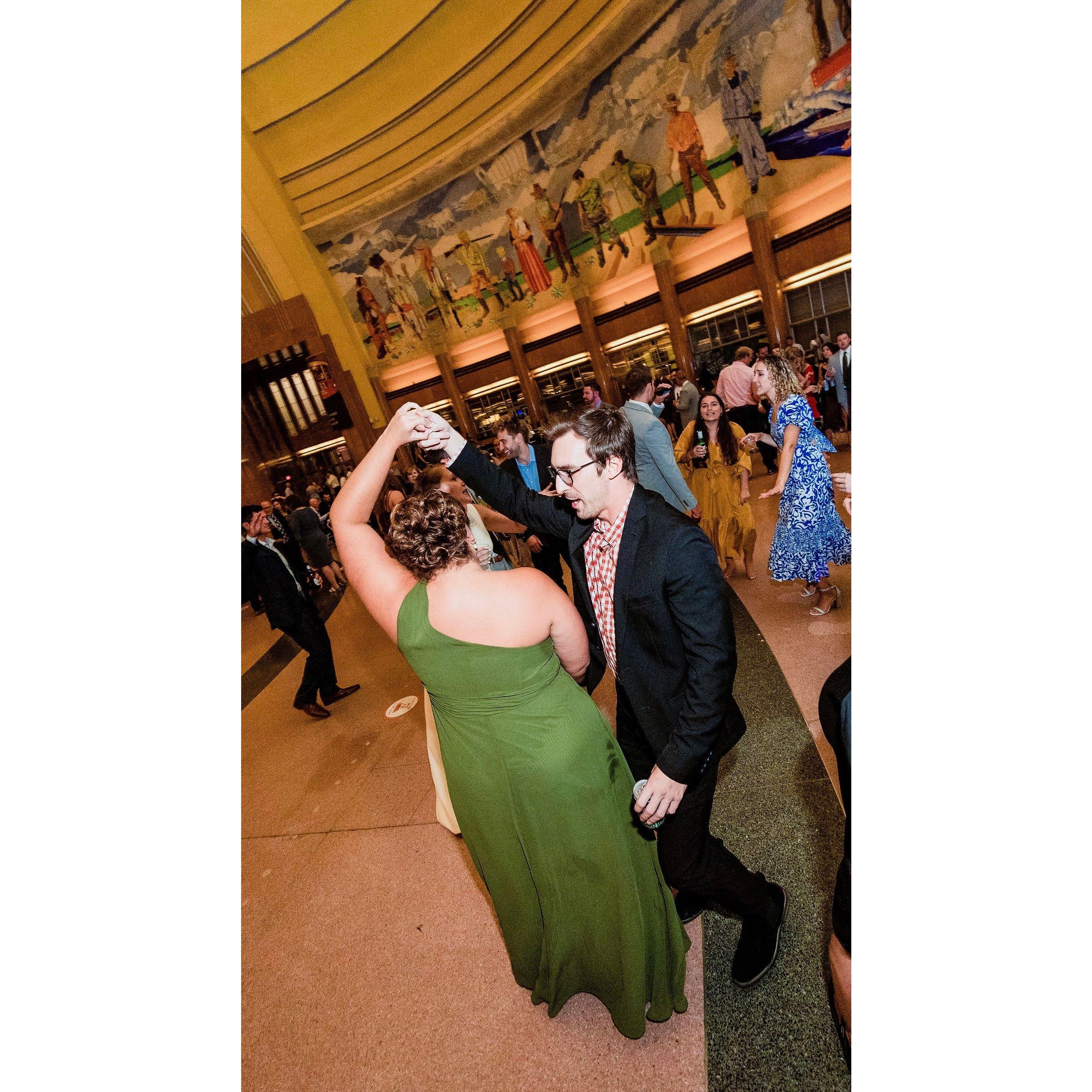 A preview of our wedding dance moves