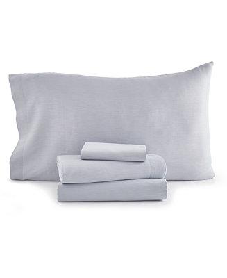 Charcoal Infused 4-Pc Queen Sheet Set, 220 Thread Count Cotton Blend, Created for Macy's