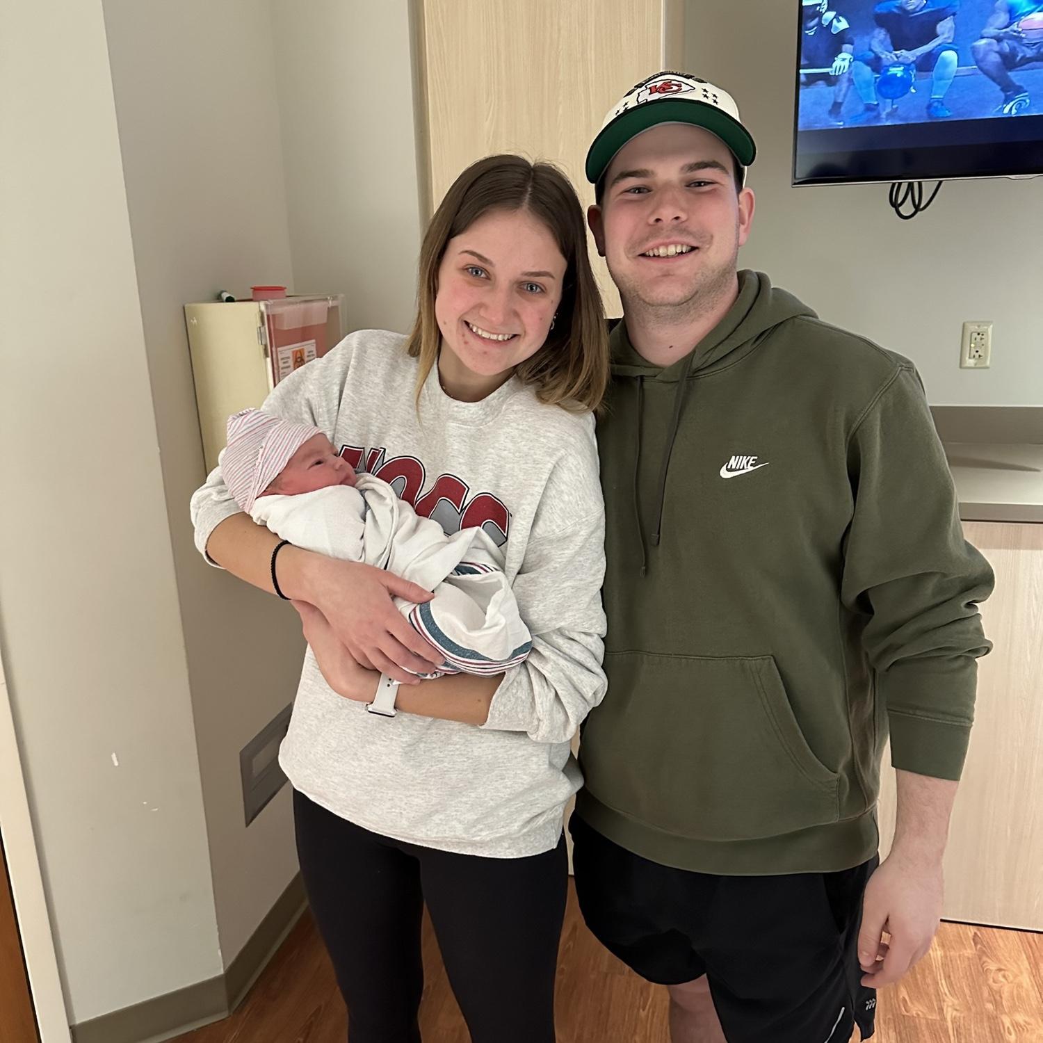 Meeting our first niece!