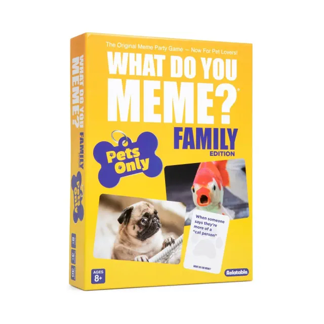 What Do You Meme? Family Pets Only Edition Card Game