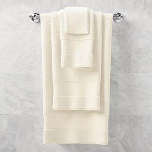 Frontgate Resort Collection Bath Towels: Bath Sheets in Ivory
