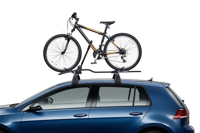 Bike Holder Attachment - Black - Volkswagen (000-071-128-F)