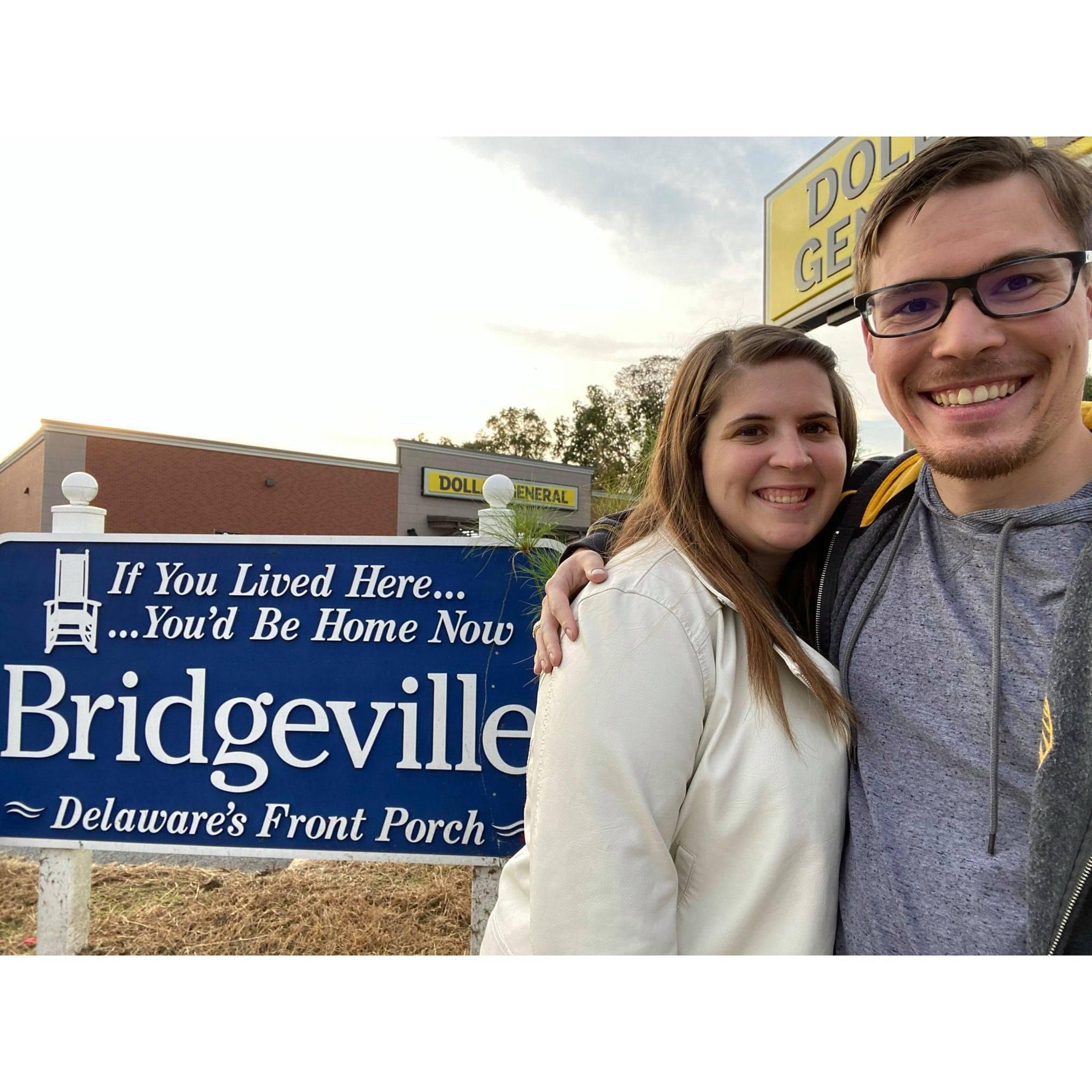 We visited Jacquie's grandparents in Bridgeville, Delaware!