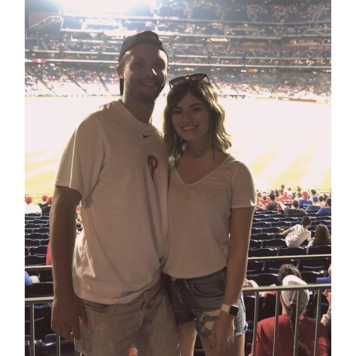 She couldn't marry the Phillies organization so she settled on Dan.