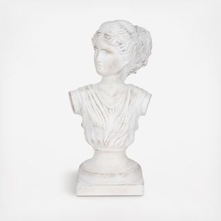 Timeless Grecian Bust Sculpture