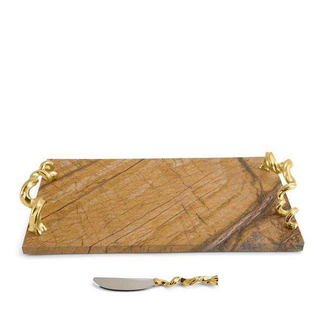 Michael Aram Vine XL Cheese Board With Knife