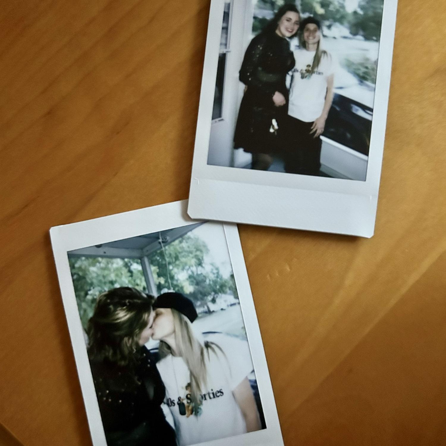 Pre-concert Polaroids