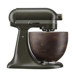 Evergreen Kitchen Aid Mixer (With Wooden Bowl)