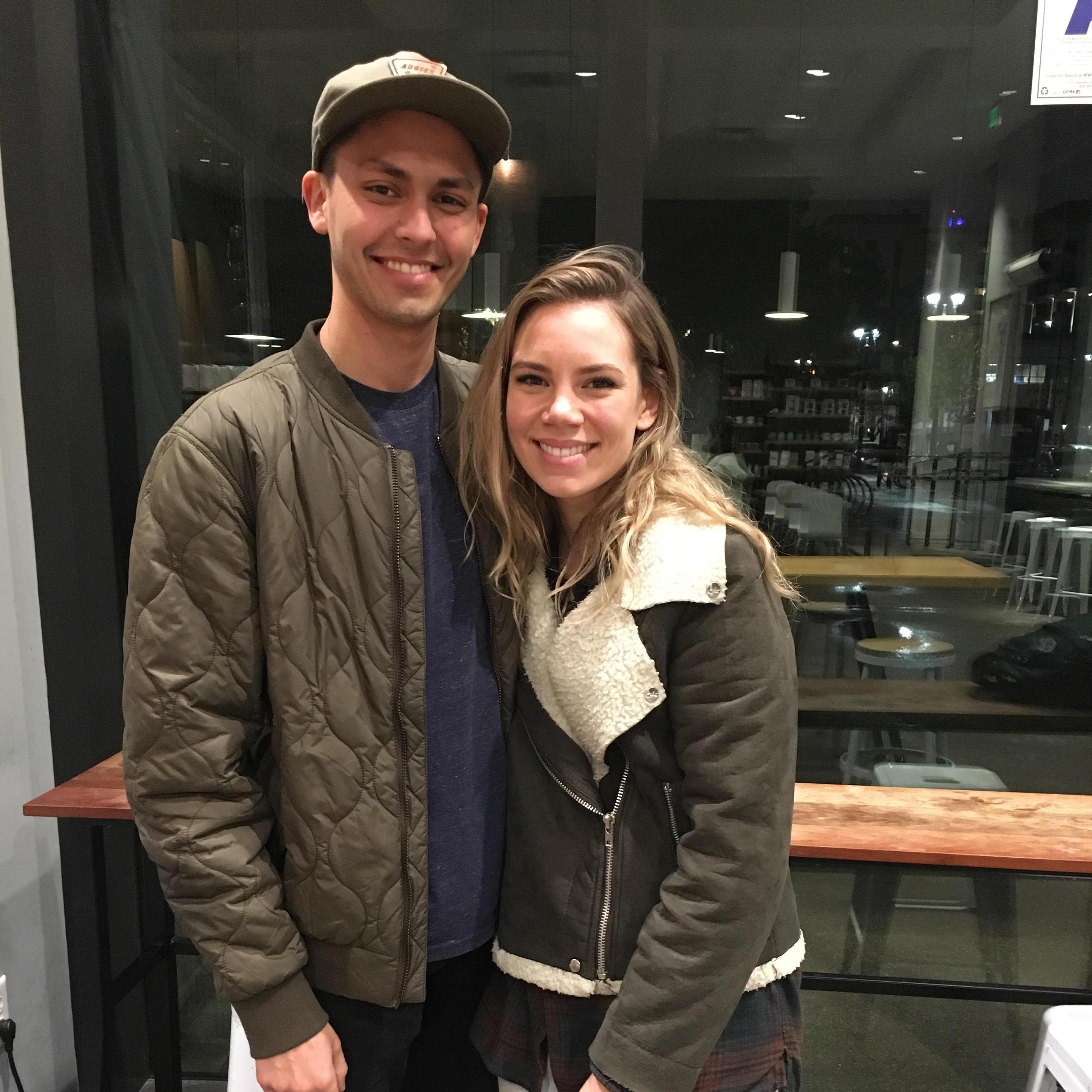 the day we chose our venue!