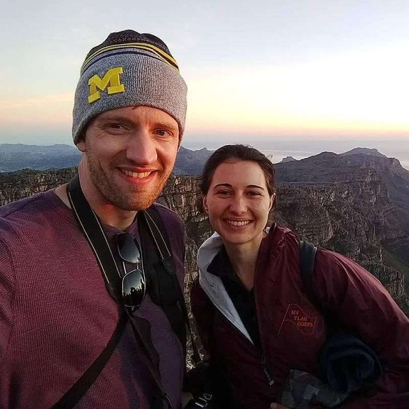 Hiked to the top of Table Mountain (South Africa, August 2018)
