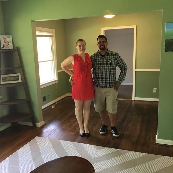 Our first home of our own