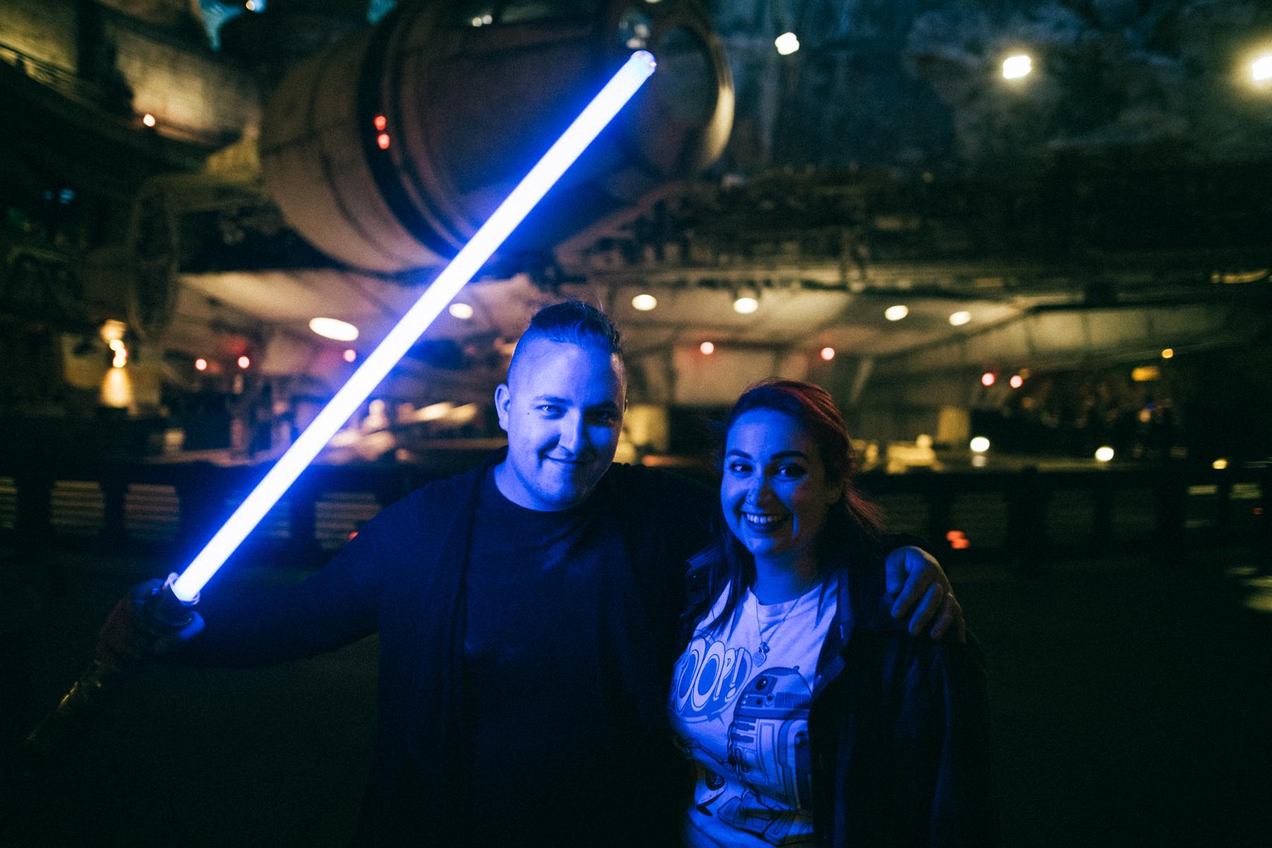 06.15.19 - Celebrating 5 years together with an early reservation in Batuu before it was open to the public.