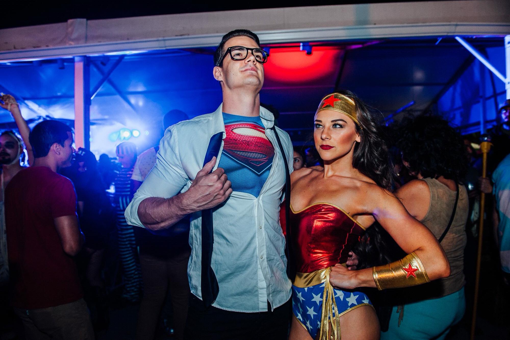 Wonder Woman & Clark Kent
Halloween 2016