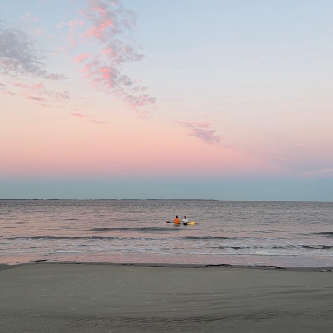 Beach Thanksgiving with our families on St. Helena Island