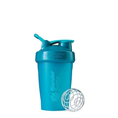 BlenderBottle Classic Loop Top Shaker Bottle, 20-Ounce, Teal/Teal