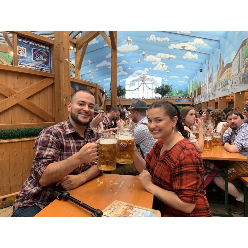Chasing beers internationally #oktoberfest