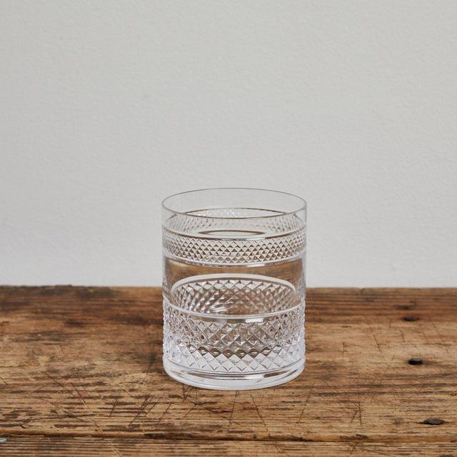 Cristal De Paris Double Old Fashioned Glass