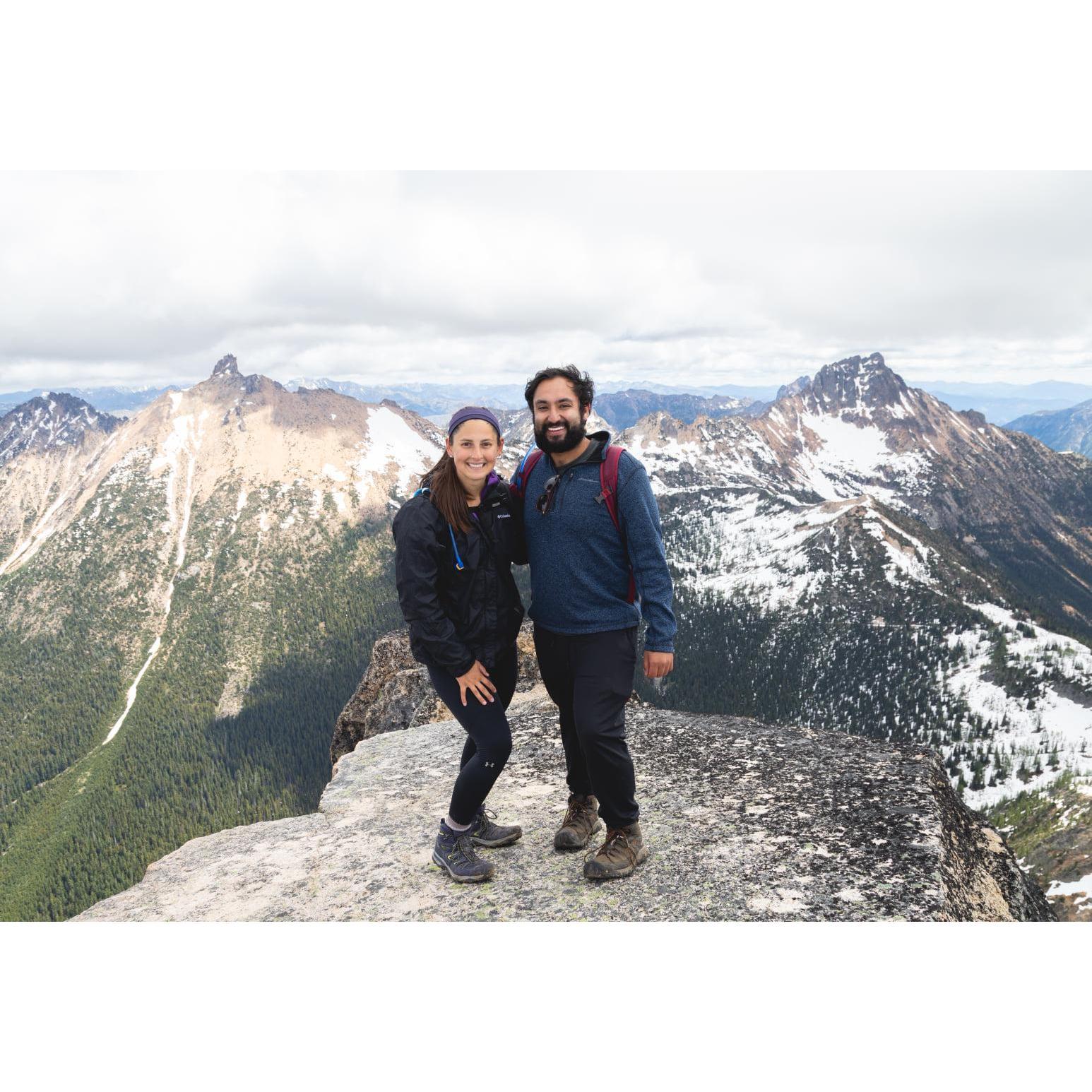 Peak of Mt. Hardy, North Cascades, WA
