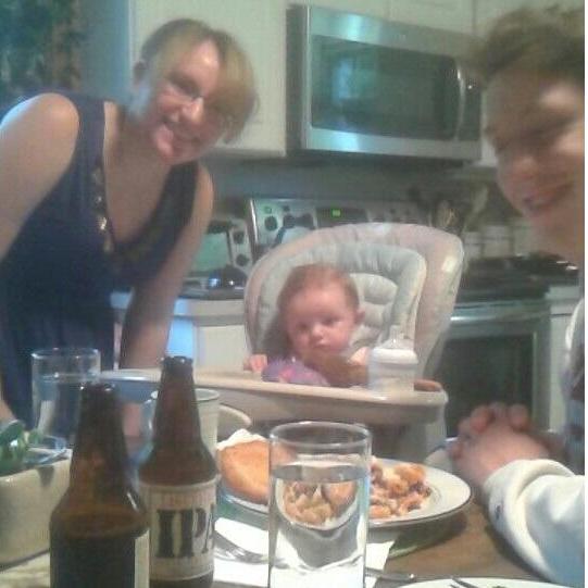 2017 Summer Dinner with Elizabeth, Ryan, and Diana