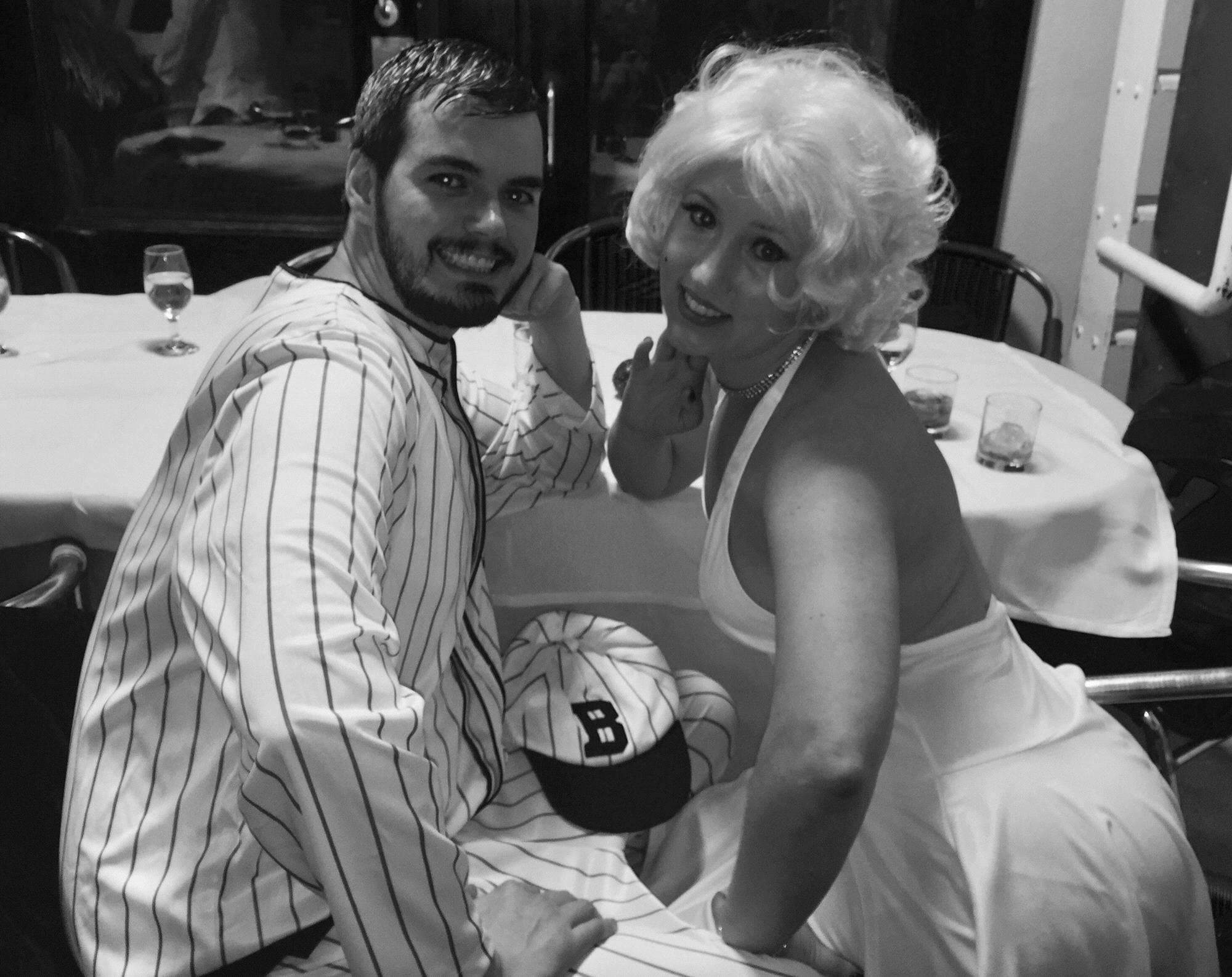 Halloween 2017 - “Joe DiMaggio and Marilyn Monroe”