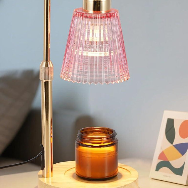 GODONLIF Candle Warmer Lamp with Timer Dimmable, Birthday Gifts for Women Mom, House Warming Gifts New Home Decor, Wax Melt Warmer for Jar Candles with 2 Bulbs
