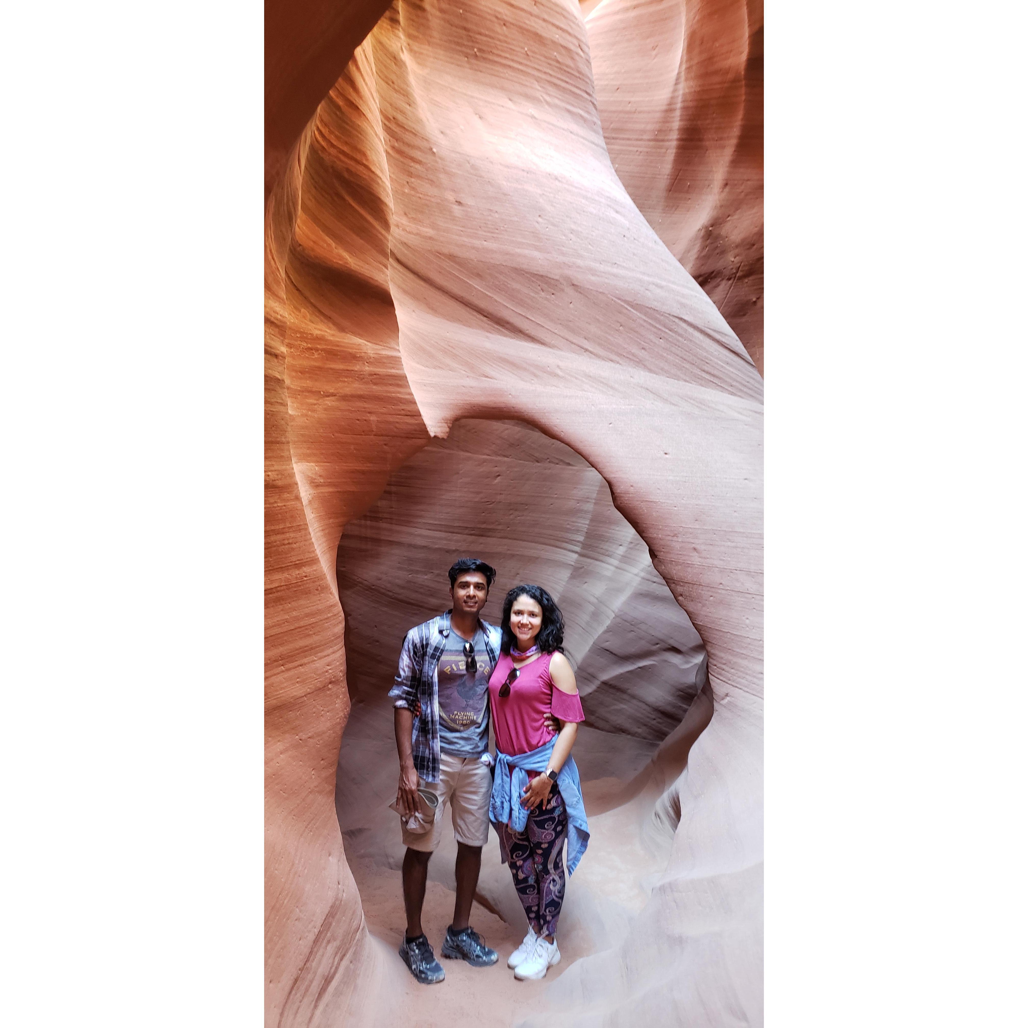 Antelope Canyon. Elephant trunk