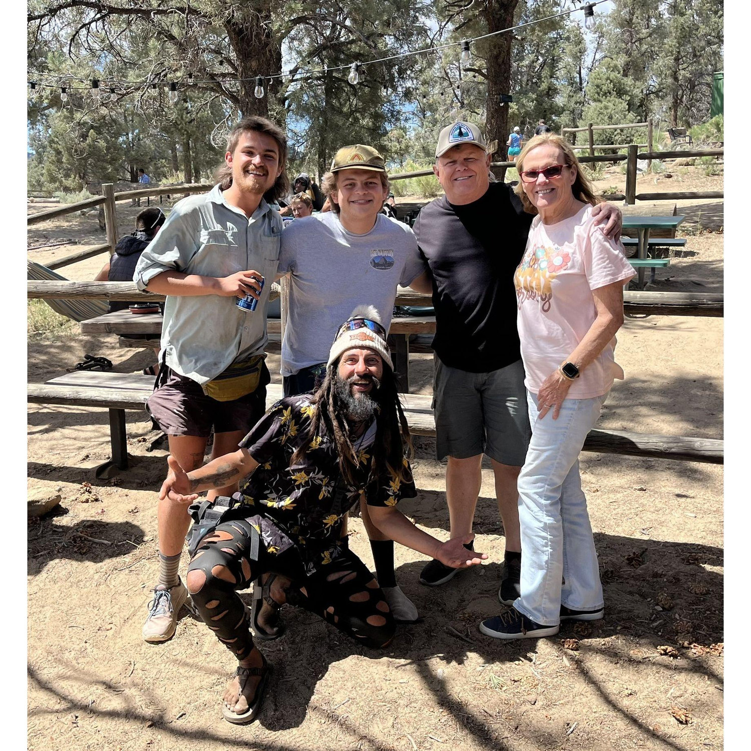 Jimmy, Jim,  Danny, Jeannie and Nick Kenney Meadows May 2025