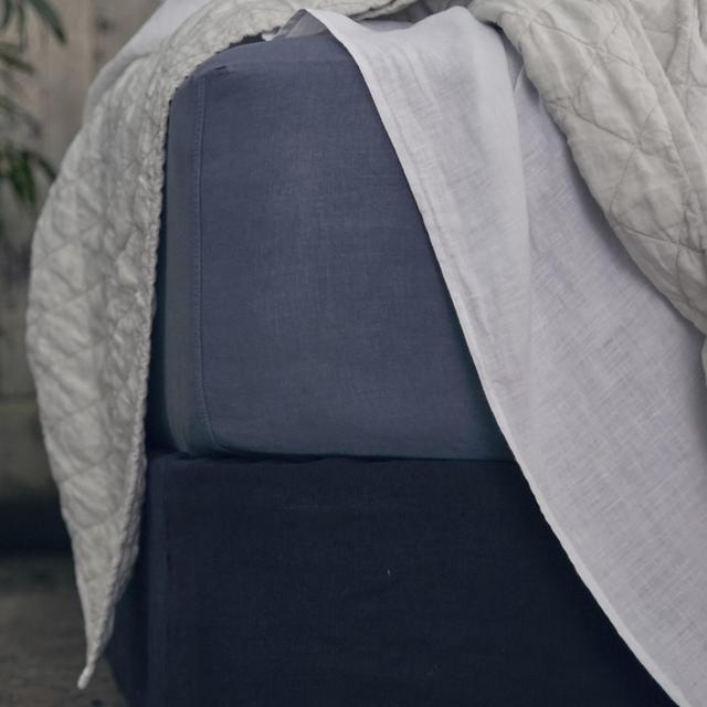 Matteo Vintage Linen Fitted Sheet