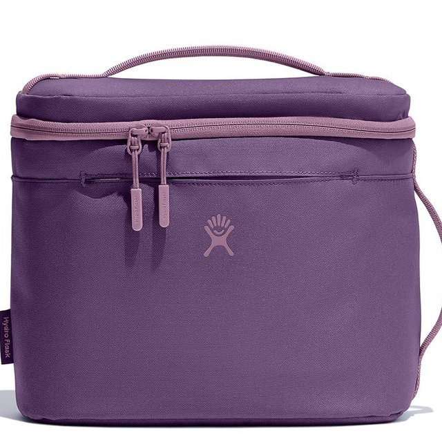 Hydro Flask Lunch Bag – Insulated Adult Lunch Cooler for Men and Women 8 L Beachplum Purple