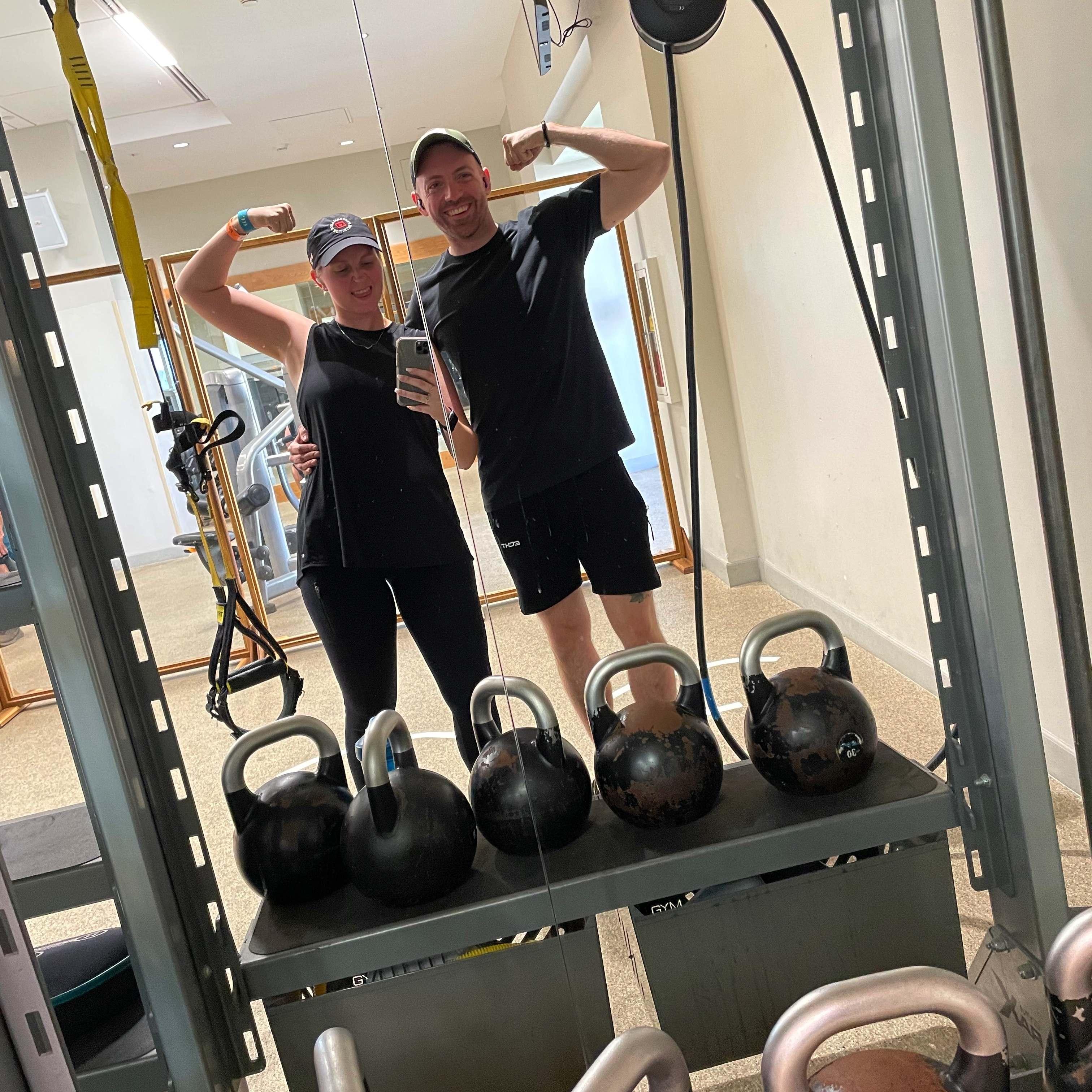 Working out on vacation! Honolulu, HI