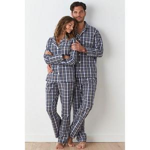 Brookfield Yarn-Dyed Plaid Men's & Women's Pajama Set