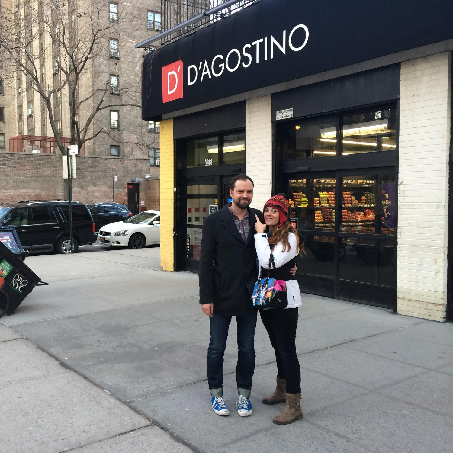 Visiting the 'family store.'