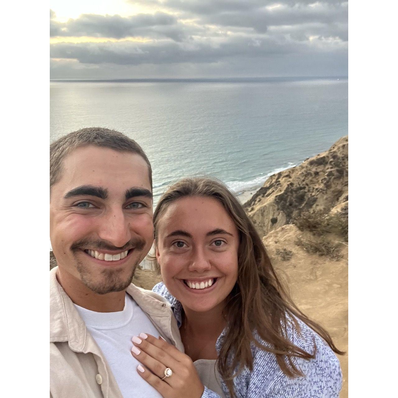 Where he proposed!