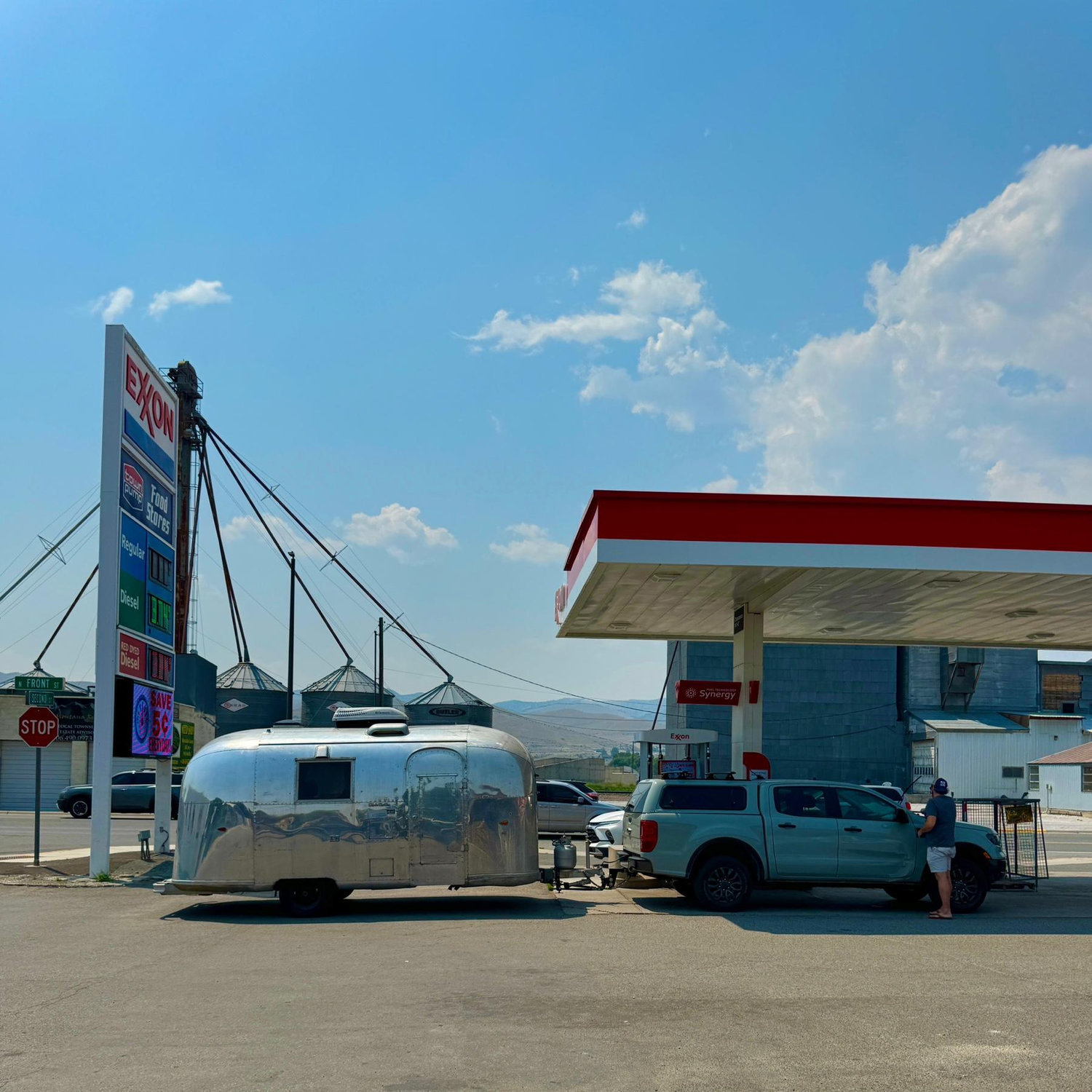 On the way to Whitefish, Montana