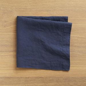 Helena Dark Natural Linen Dinner Napkin