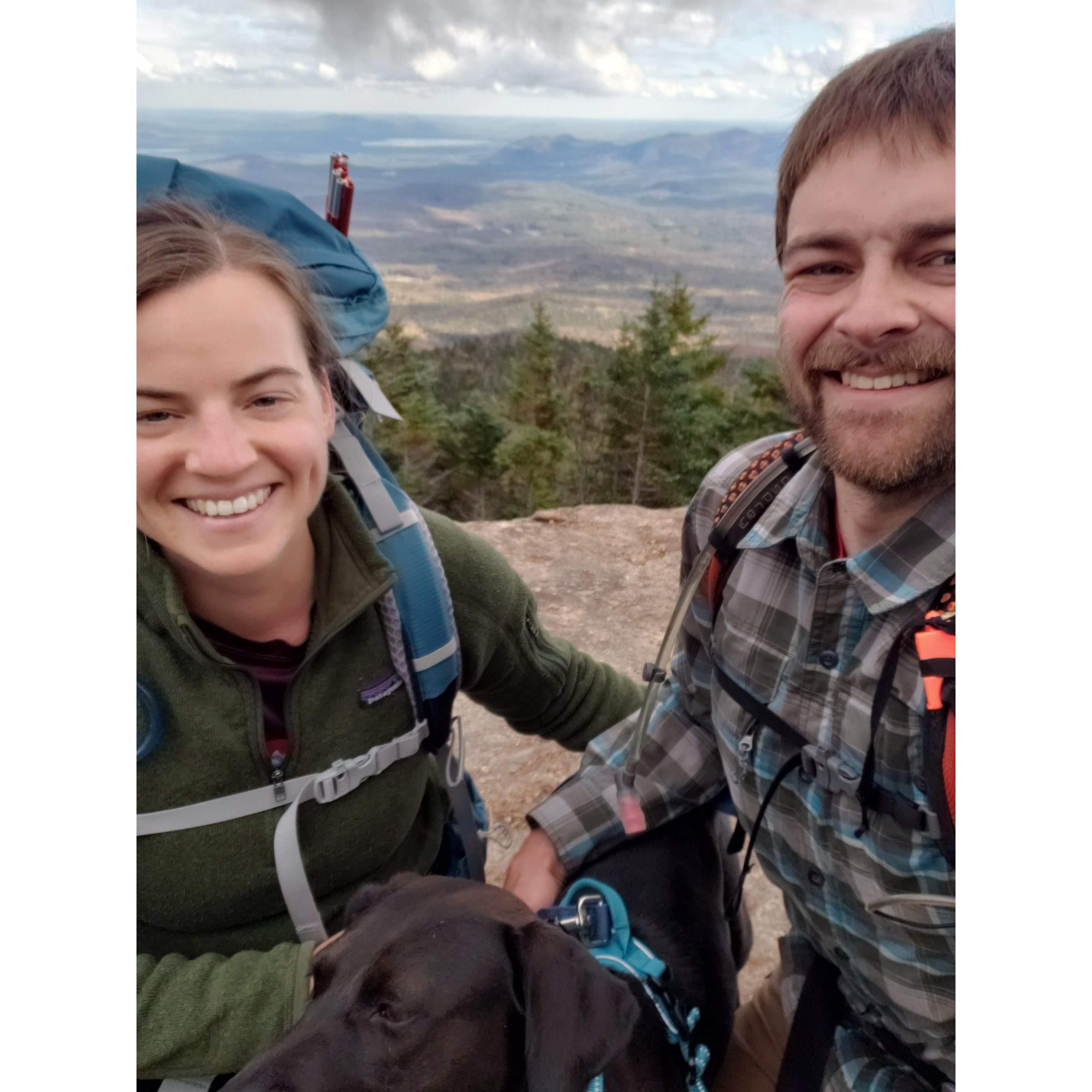 Backpacking with the pup