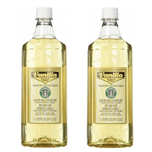 Starbucks Flavored Syrup (Sugar-free Vanilla, 2 Bottle Pack)