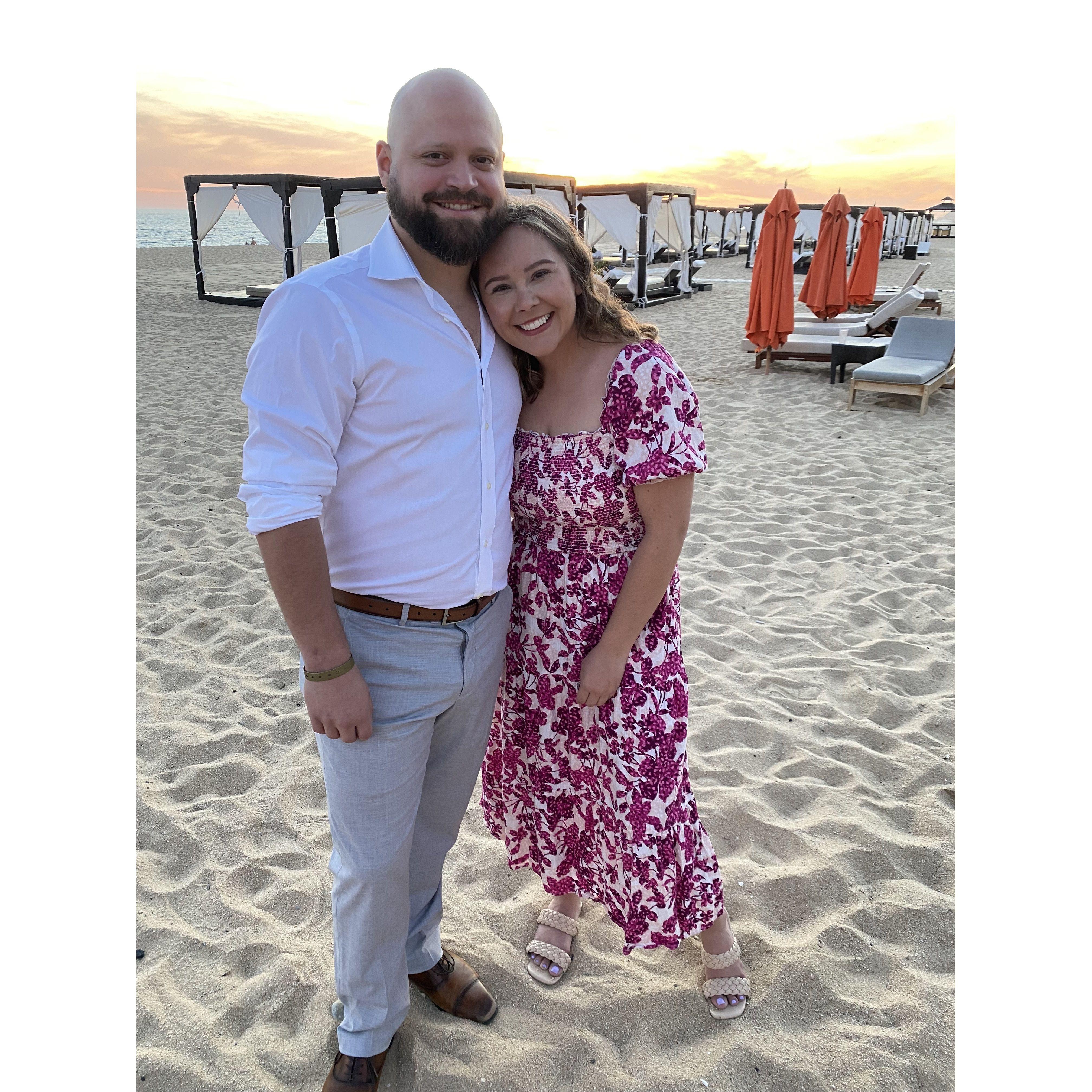 Our first trip out of the country together!