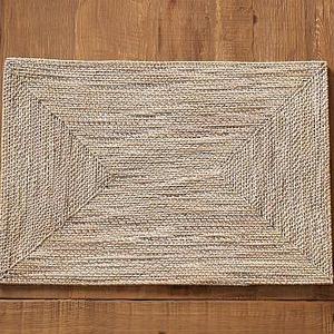 Tara Rectangle Placemat - Light Natural