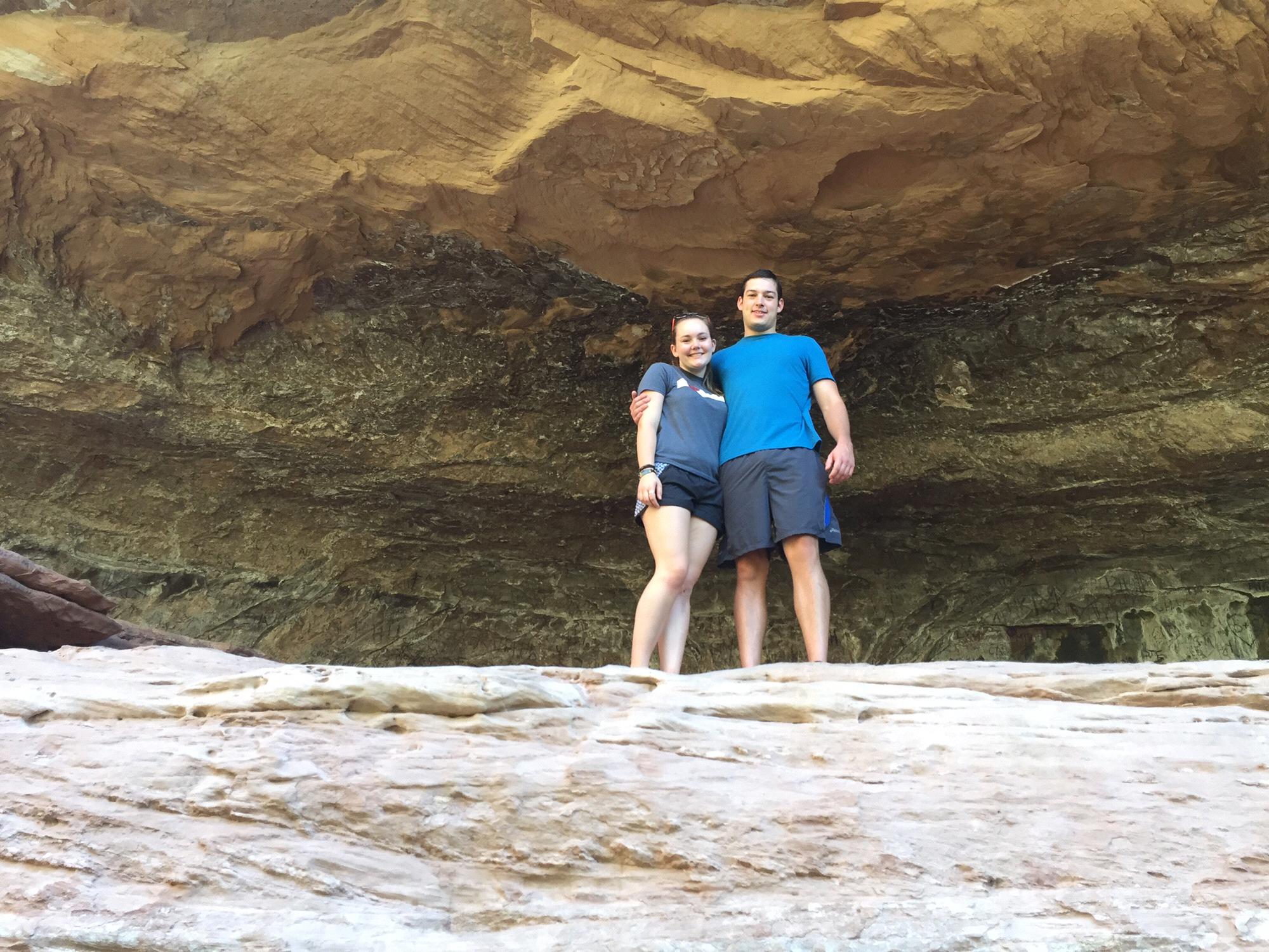 Hiking in Moab. Summer 2016