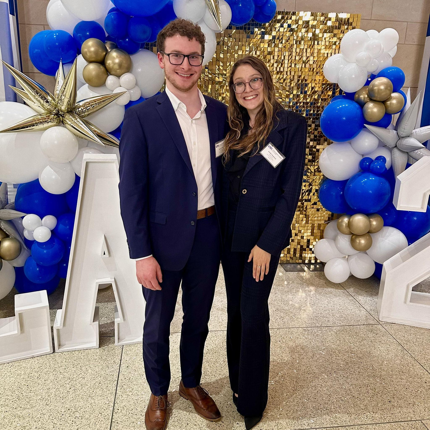 April 29th, 2024- Alumni dinner for the Goolsby Leadership Academy, which Brooke was a part of at UTA. Do we clean up nice?!