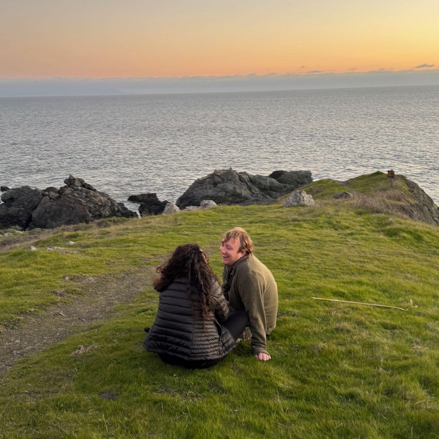 Camping at Steep Ravine near Stinson Beach.