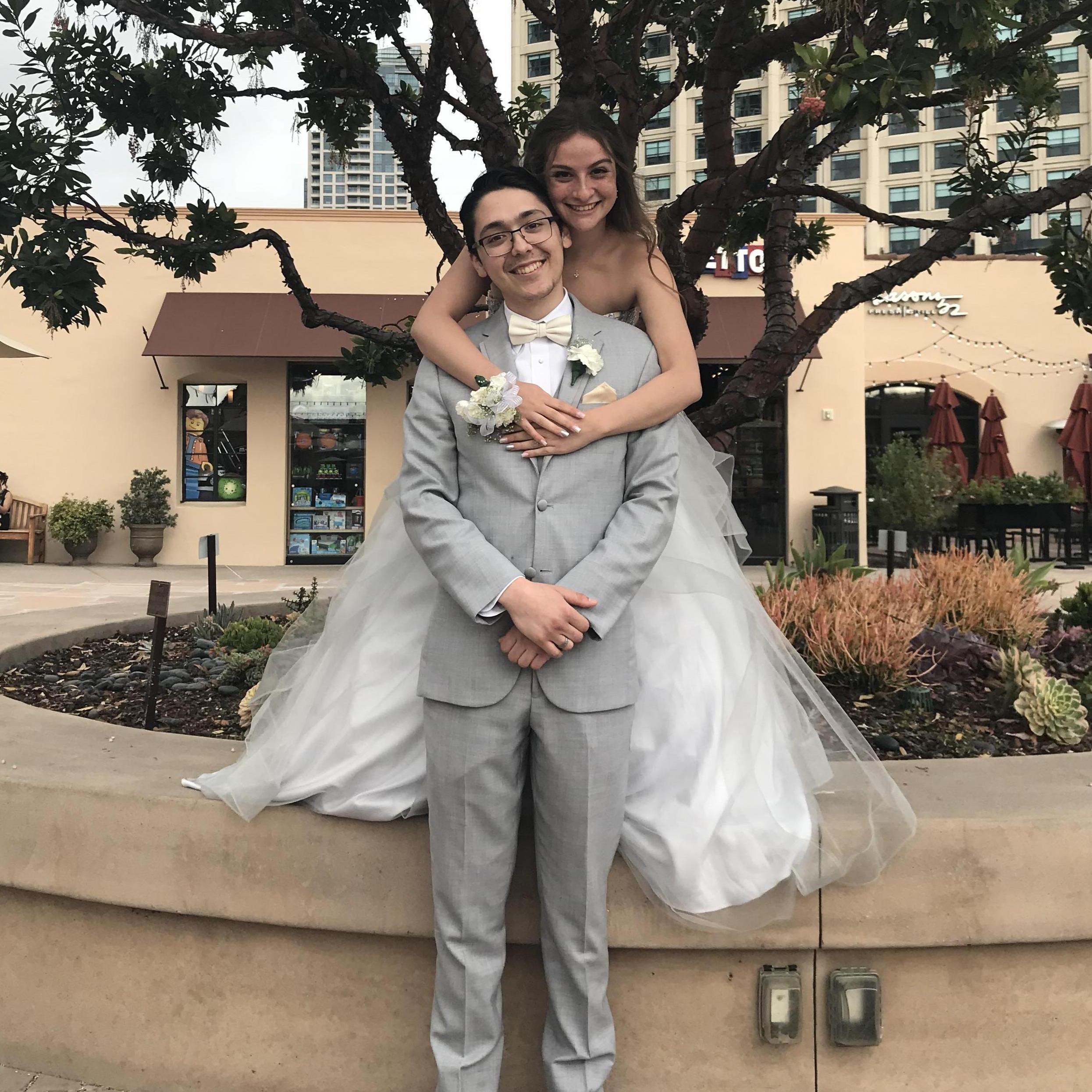 Dominique's Senior Prom in 2018