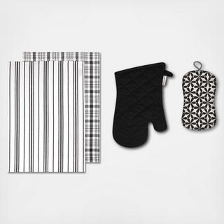 Farmhouse Kitchen Textile, 4-piece